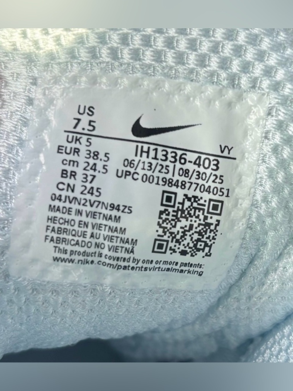 Nike Shox 💅 TL Fade ICED BLUE Athletic Sneaker Shoes IH1336-403 7 7.5 8 9 - Picture 13 of 15